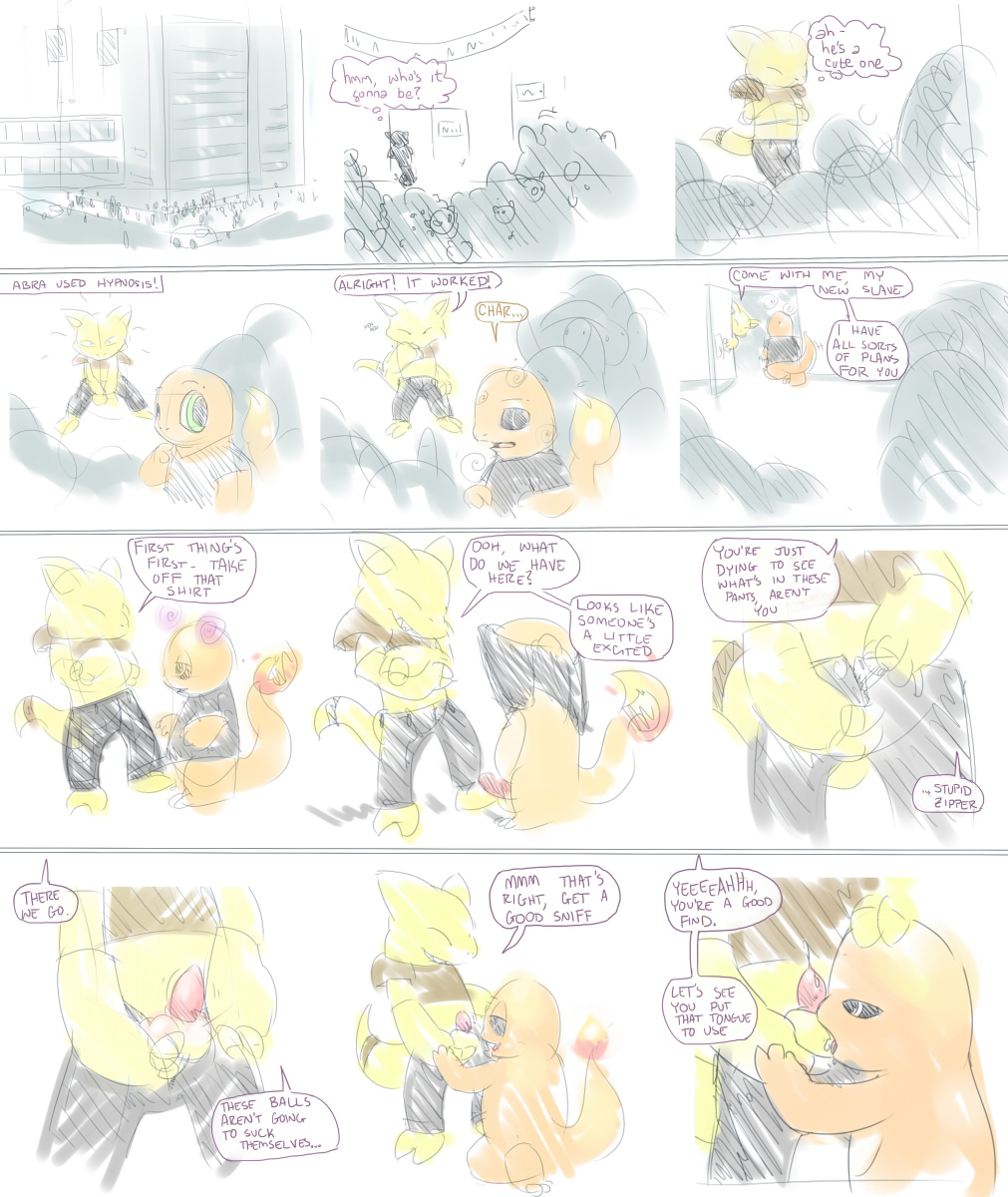 Rule34 – If it exists, there is porn of it / argon vile, abra, charmander / 45082