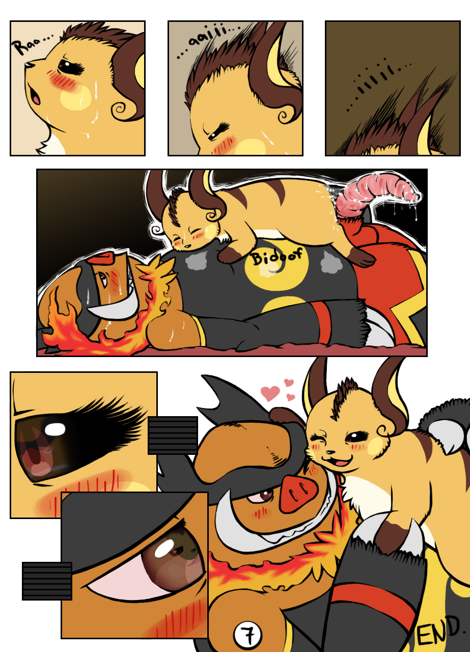 Rule34 – If it exists, there is porn of it / rathmutatio, emboar, raichu / 45730