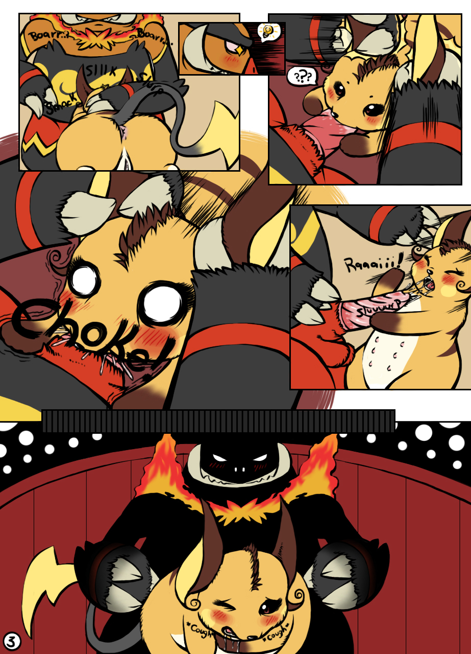 Rule34 – If it exists, there is porn of it / rathmutatio, emboar, raichu / 45733