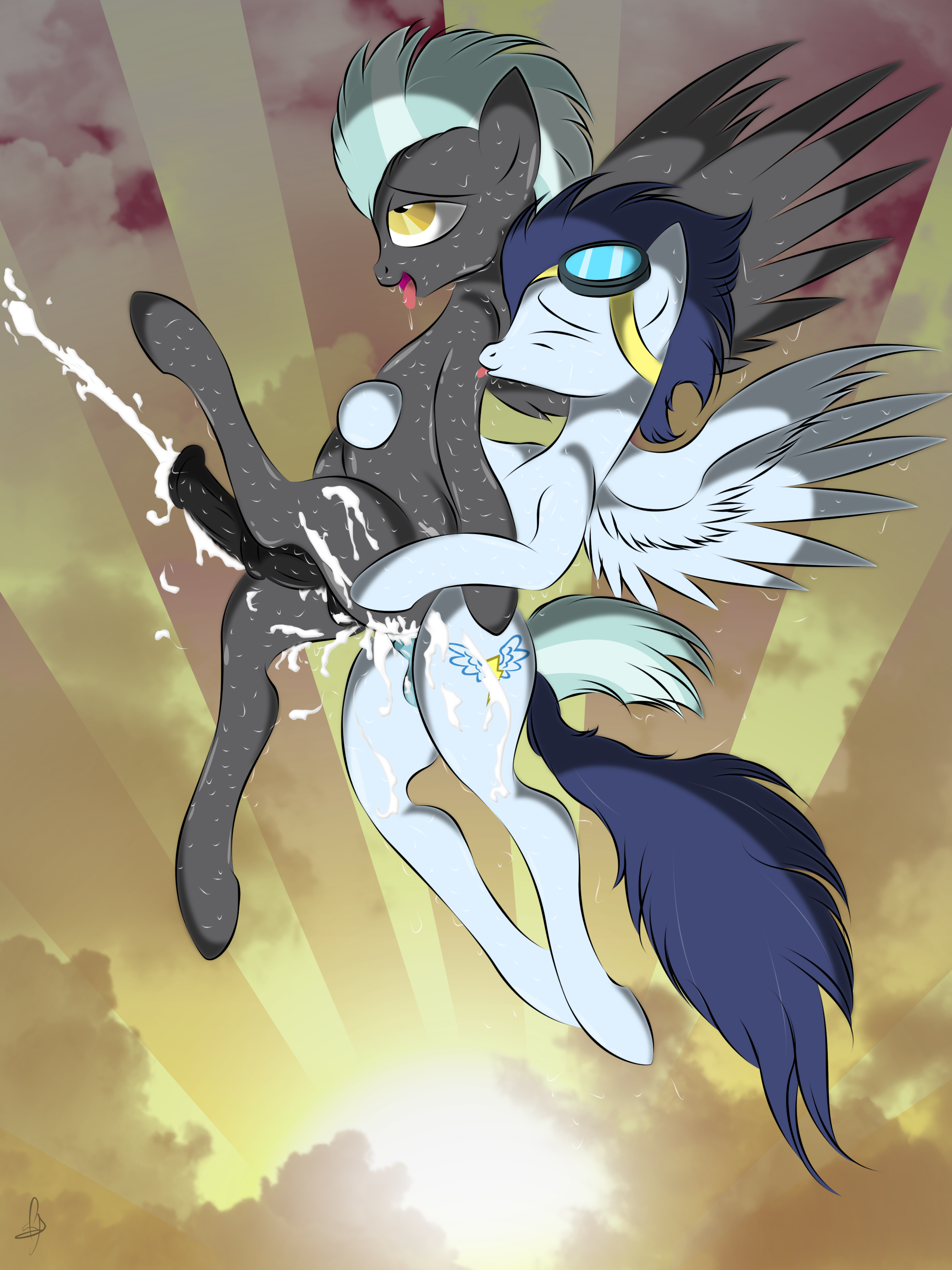Rule34 – If it exists, there is porn of it / v-d-k, soarin (mlp), thunderlane (mlp), wonderbolts (mlp) / 45862