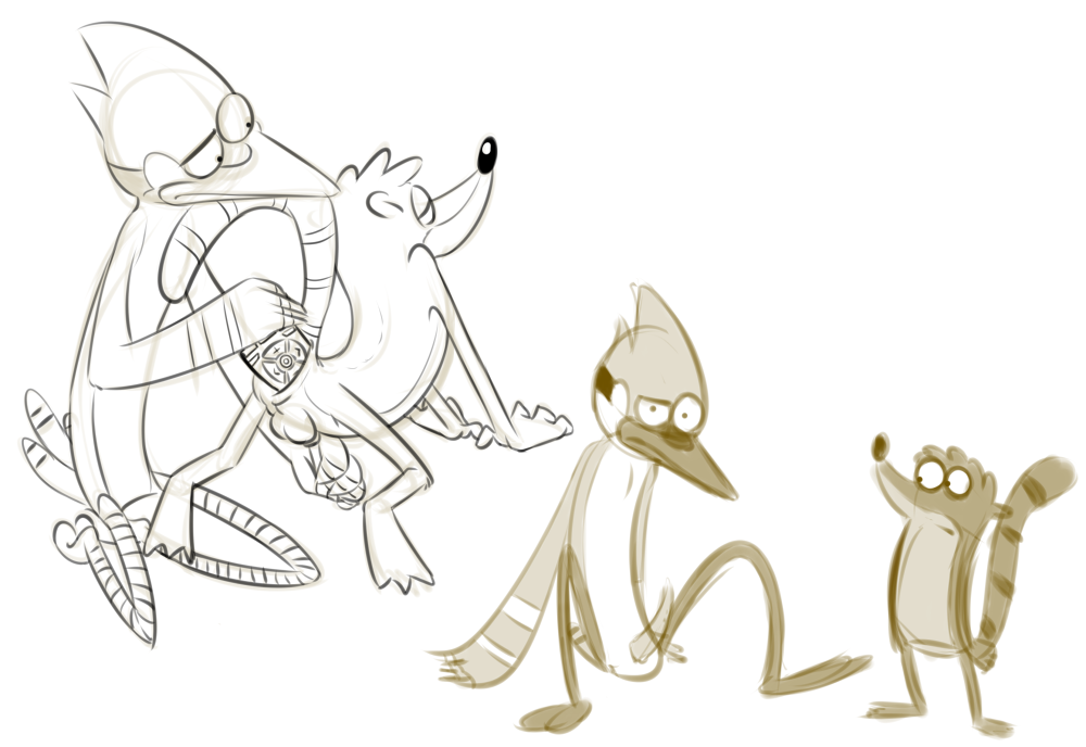Rule34 – If it exists, there is porn of it / mordecai, rigby / 46035