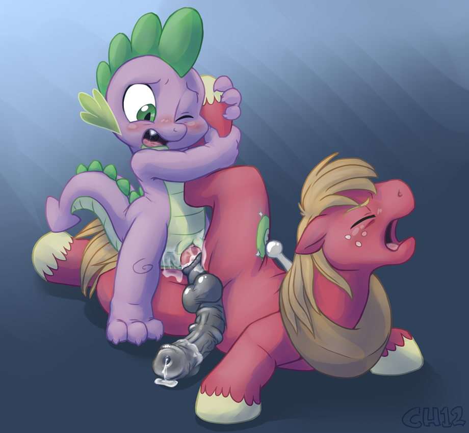 Rule34 – If it exists, there is porn of it / cobalthusky, big macintosh (mlp), spike (mlp) / 46914
