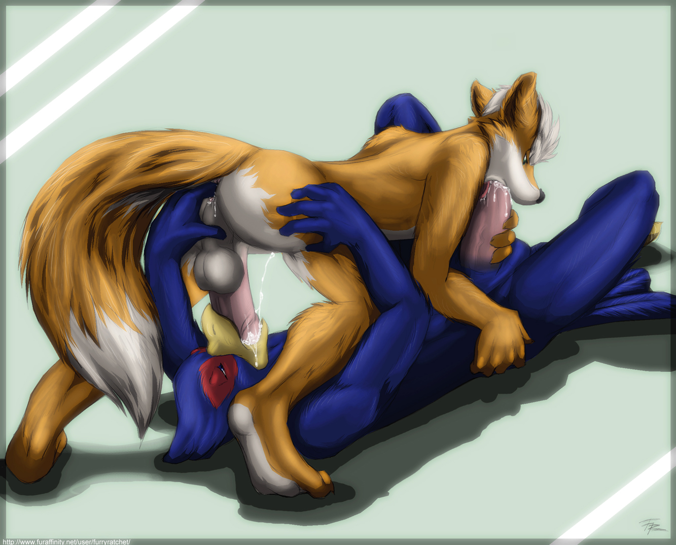 Rule34 – If it exists, there is porn of it / furryratchet, falco lombardi, fox mccloud / 47124