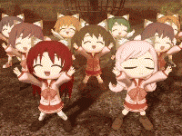 kousaka tamaki, to heart (series), to heart 2, animated, animated gif, lowres, tagme, 00s, animal ears
