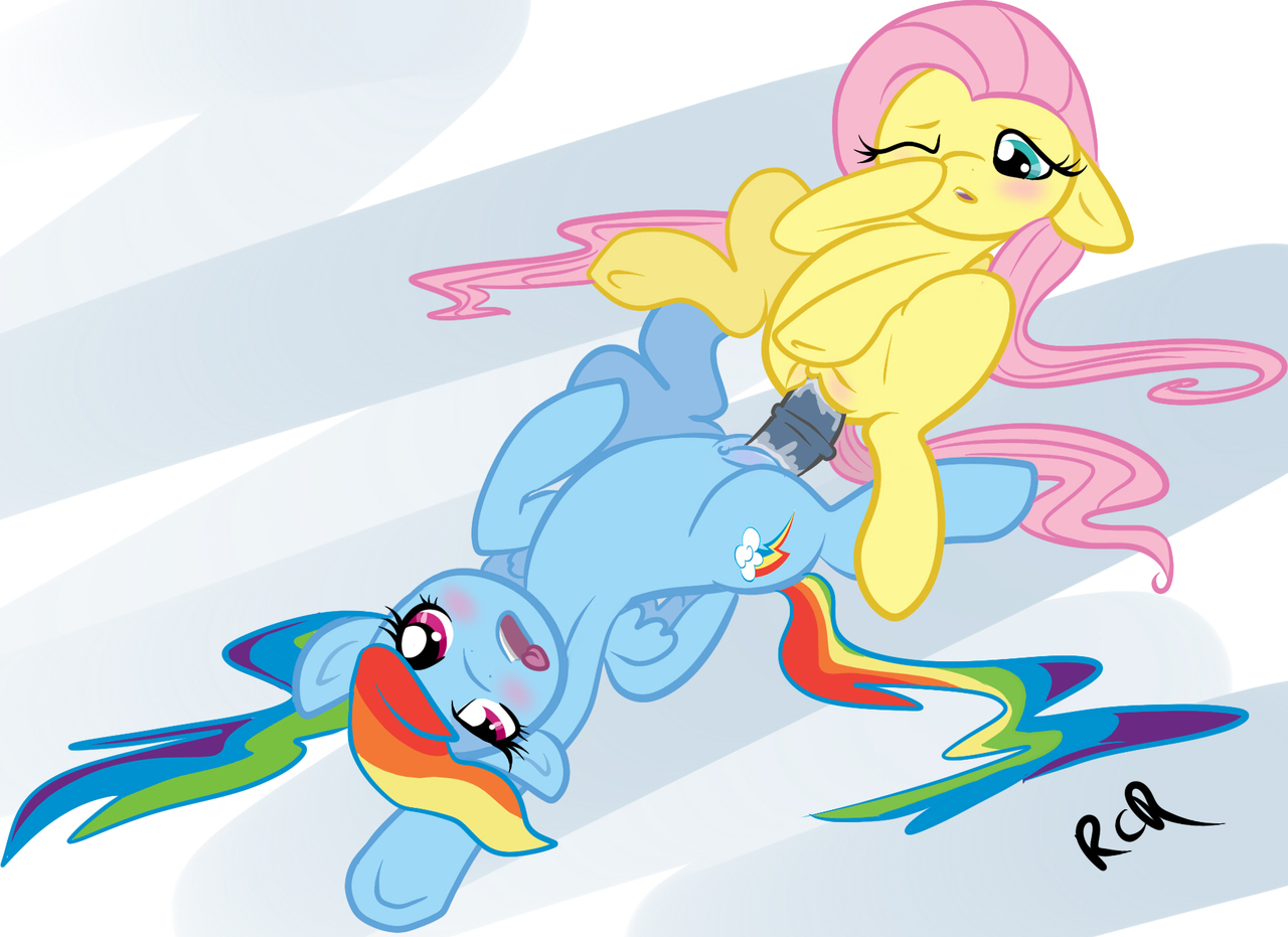 Rule34 – If it exists, there is porn of it / rawrcharlierawr, fluttershy (mlp), rainbow dash (mlp) / 47579