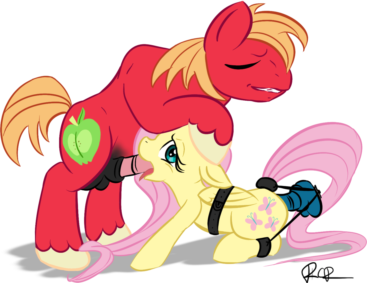 Rule34 – If it exists, there is porn of it / rawrcharlierawr, big macintosh (mlp), fluttershy (mlp) / 47611
