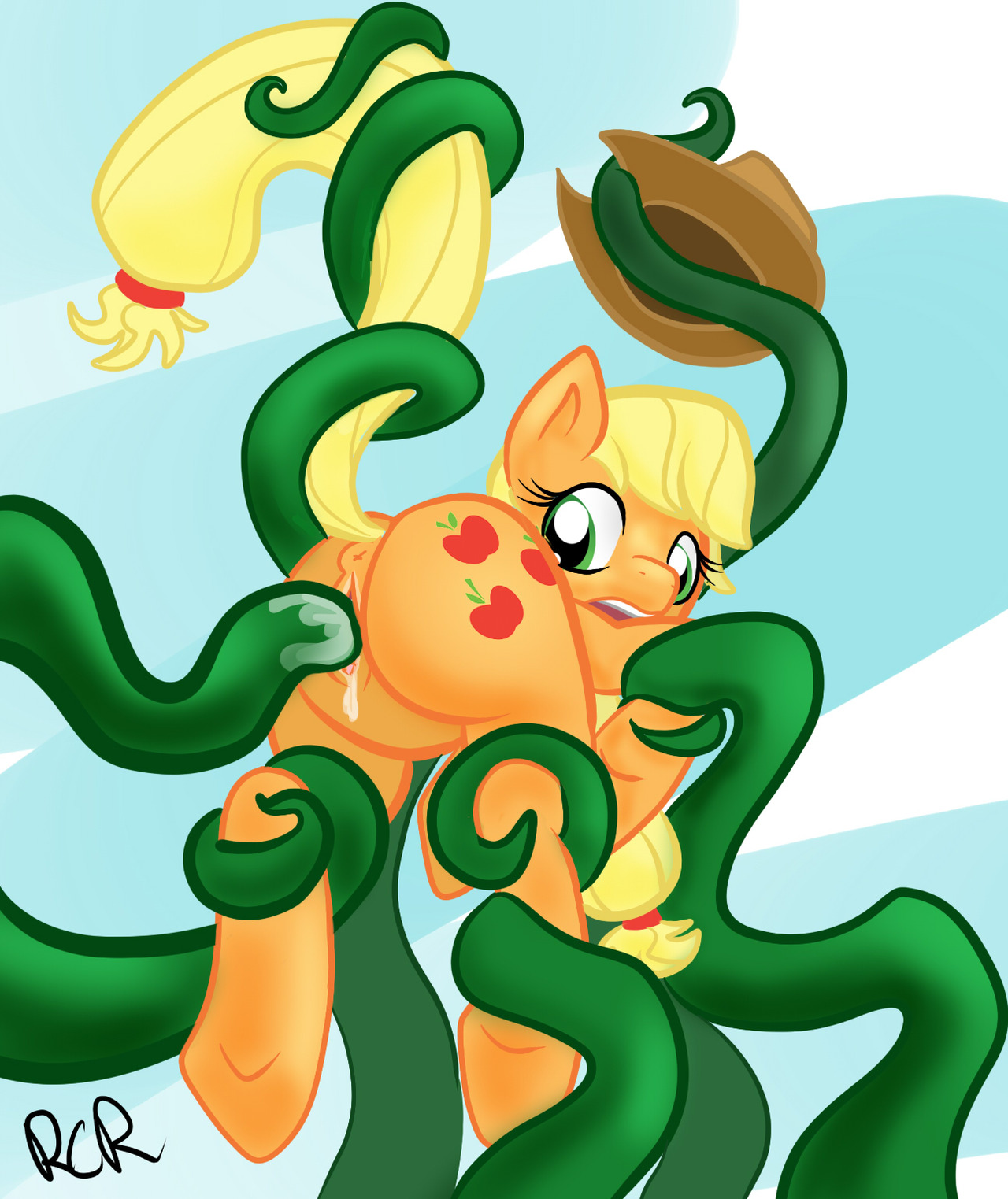 Rule34 – If it exists, there is porn of it / rawrcharlierawr, applejack (mlp) / 47615