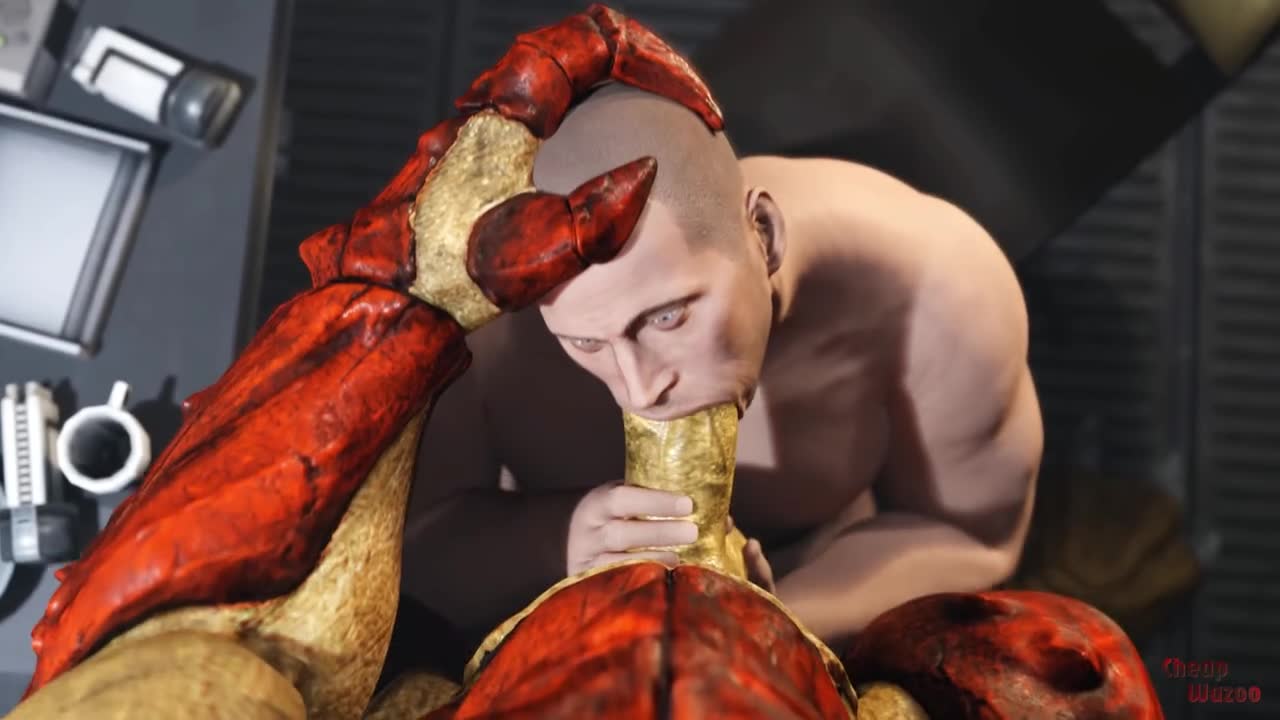 Rule34 – If it exists, there is porn of it / commander shepard, john shepard, krogan, shepard, urdnot wrex / 8643608