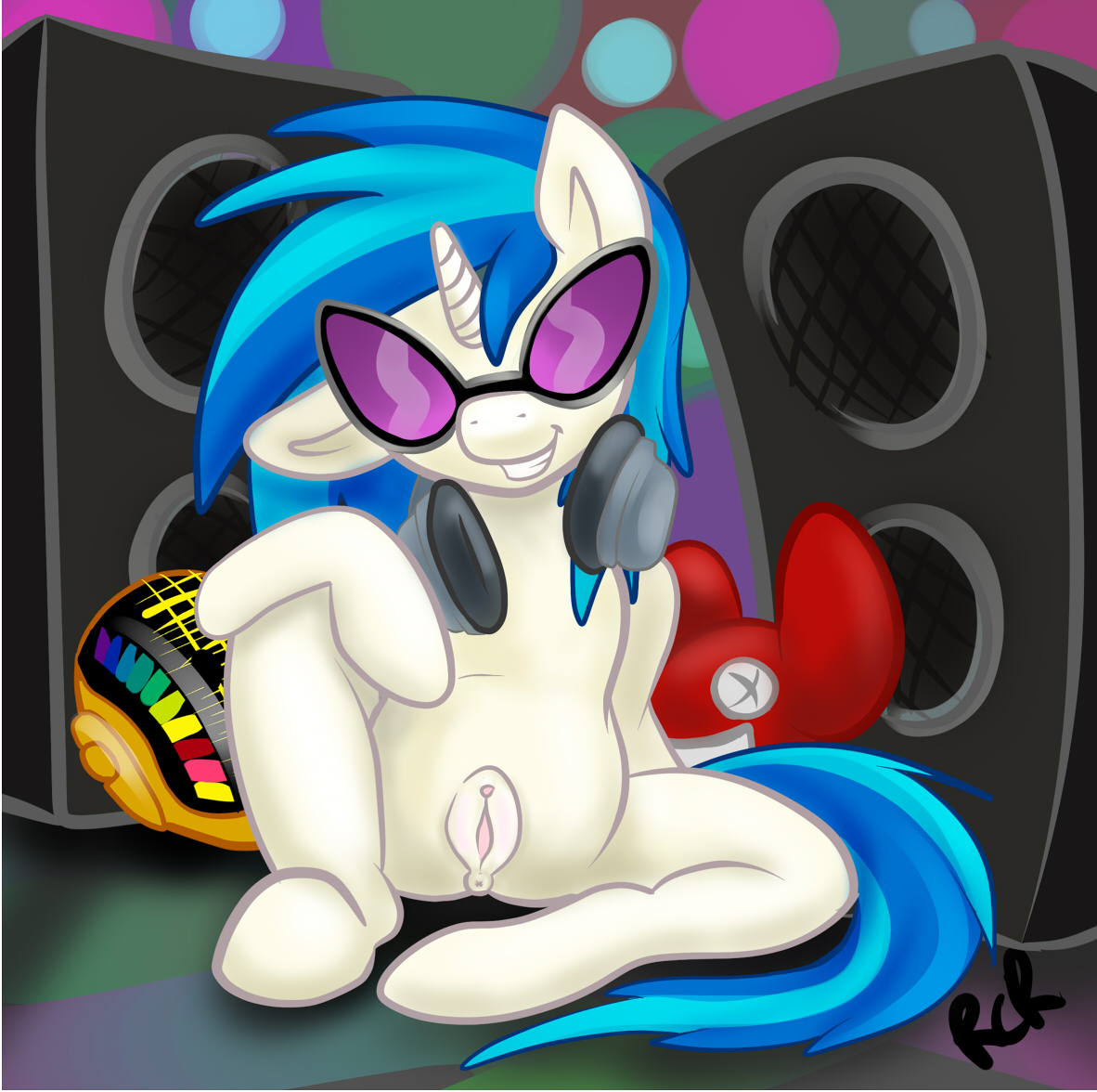 Rule34 – If it exists, there is porn of it / rawrcharlierawr, deadmau5, vinyl scratch (mlp) / 47670