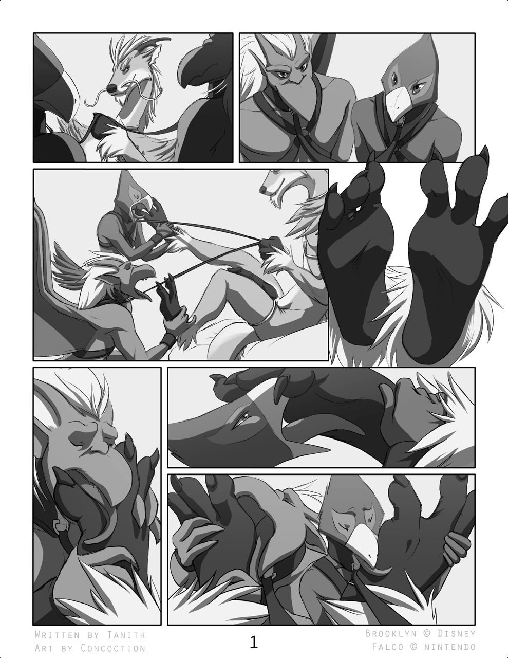 Rule34 – If it exists, there is porn of it / chaseface, brooklyn (gargoyles), falco lombardi, tanith / 47729
