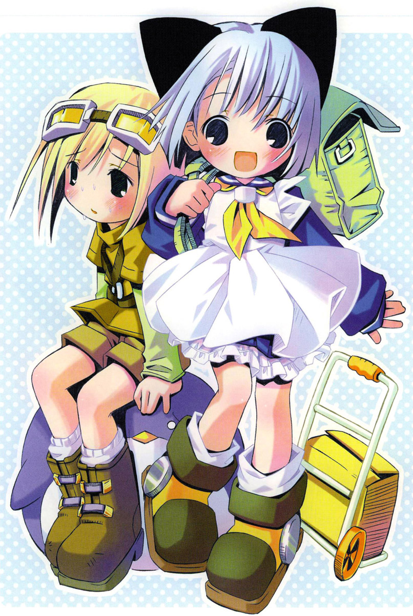 pop, highres, animal ears, dress, tail