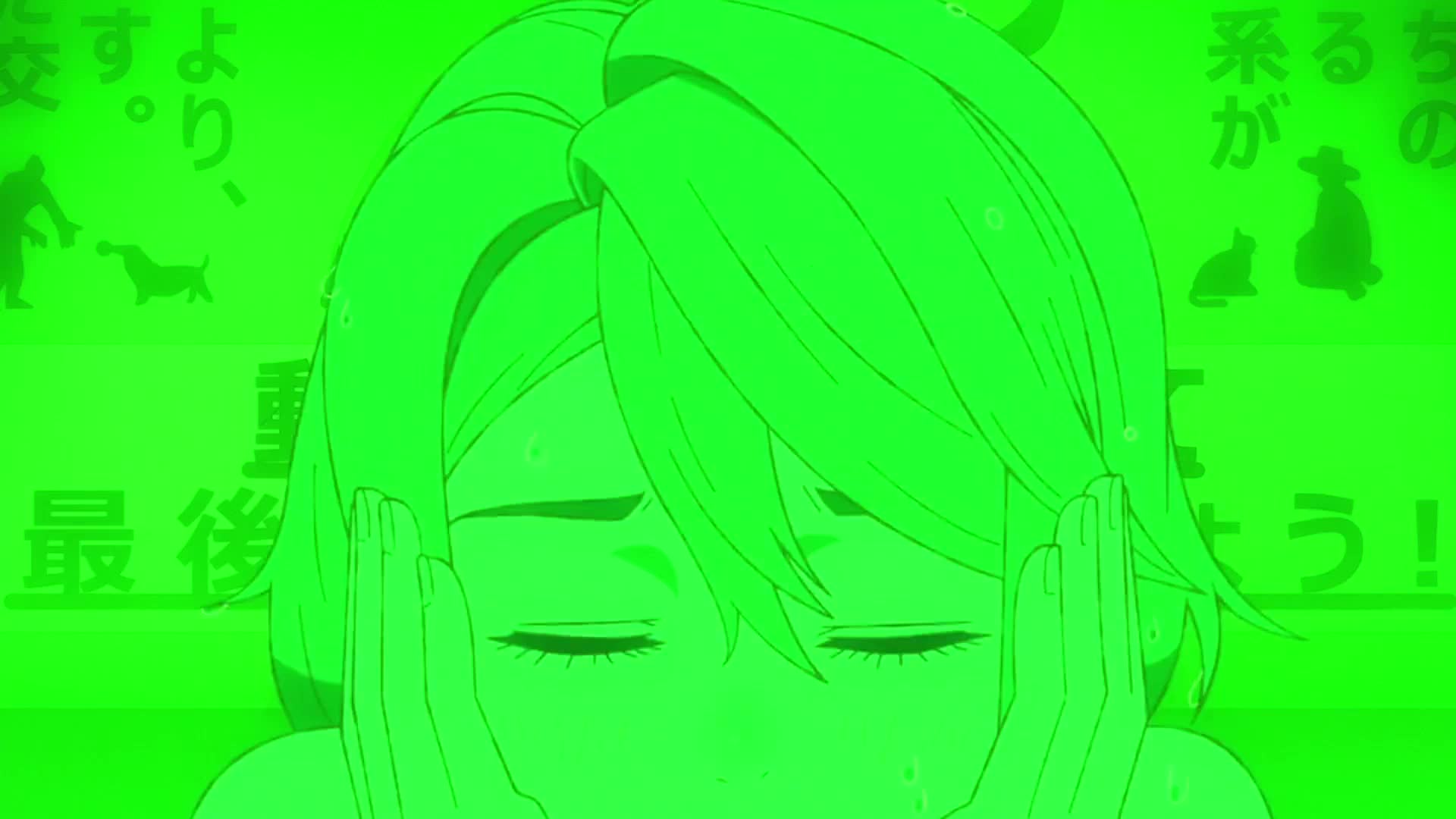 peppymcfalco (editor), ayase momo, shiratori aira (dandadan), takakura ken (dandadan), dandadan, animated, tagme, third-party edit, video, 1boy, 2girls, afloat, blush, breasts, choker, covering own eyes, earrings, holding another's waist, jewelry, multiple girls, nipples, nude, short hair, swimming, thick eyebrows, topless female, water, wet