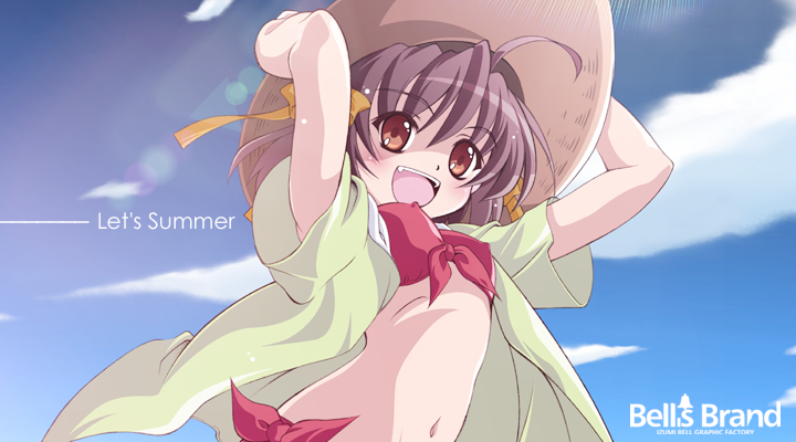 izumi bell, suzumiya haruhi, suzumiya haruhi no yuuutsu, 00s, 1girl, arms up, bikini, brown hair, female focus, hat, short hair, solo, straw hat, swimsuit