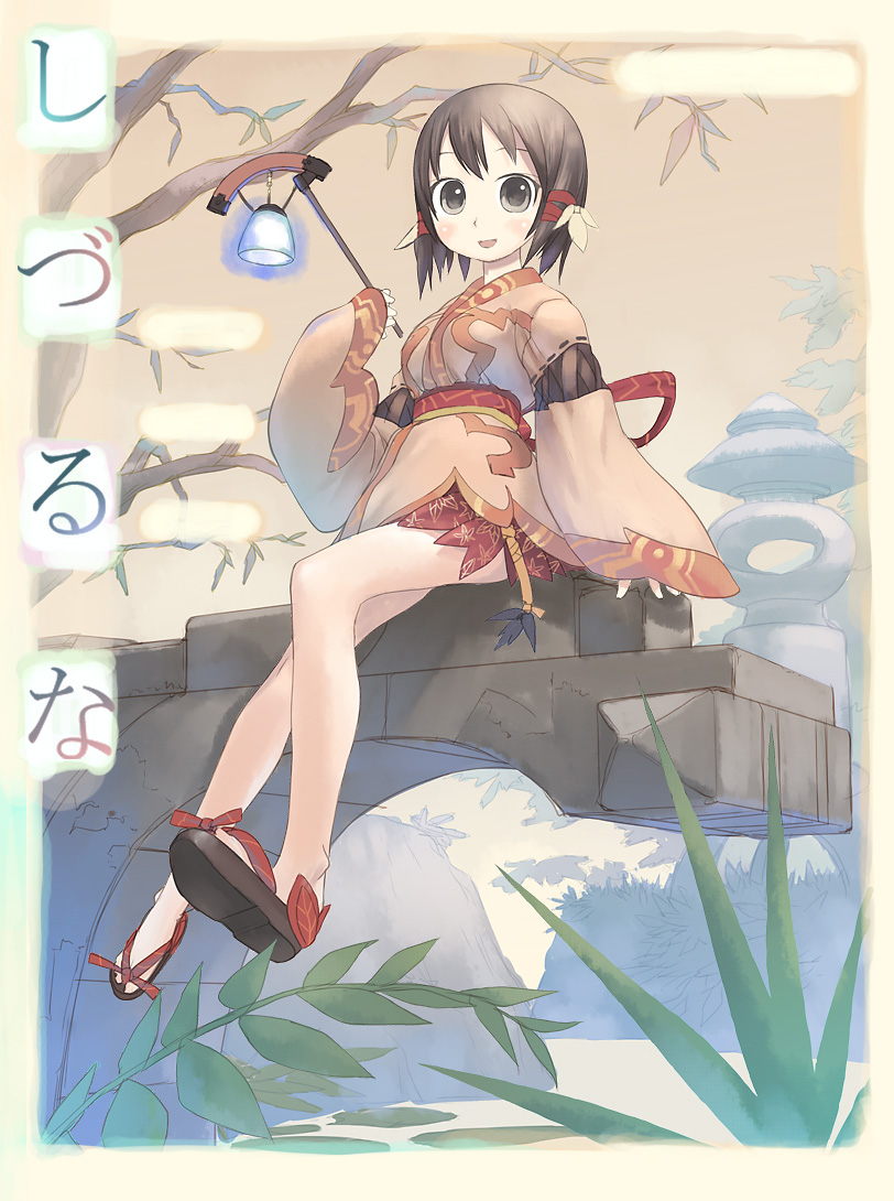 tougetsu gou, original, tagme, japanese clothes, kimono, short kimono, solo