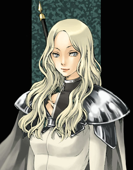 hachi-wa, teresa, claymore (series), 00s, 1girl, claymore (sword), female focus, solo, sword, weapon