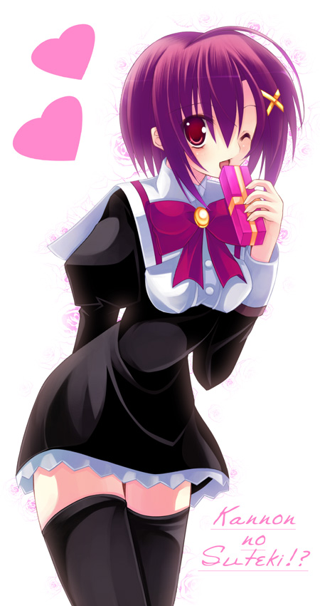 kannon ouji, mikado mariya, otome wa boku ni koishiteru, tagme, 00s, solo, thighhighs, zettai ryouiki
