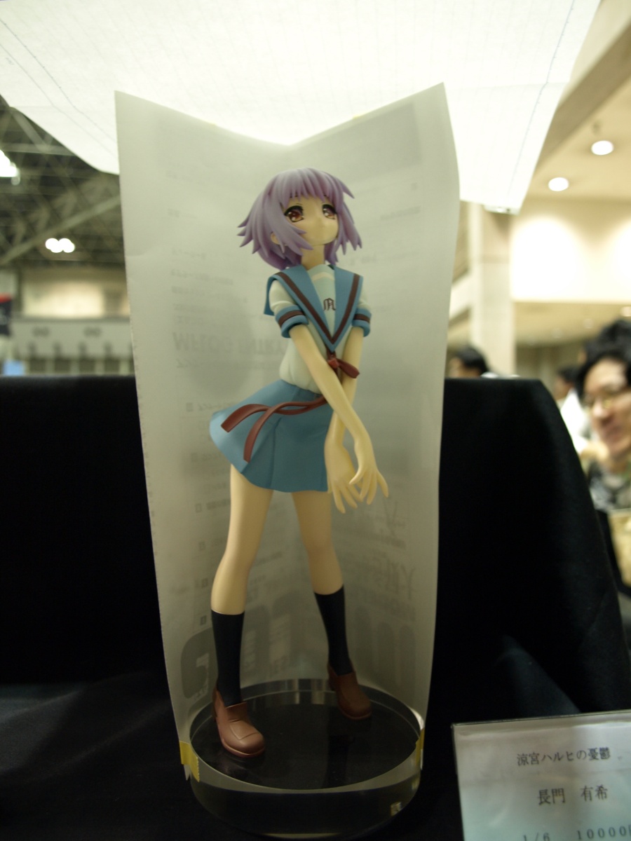 nagato yuki, suzumiya haruhi no yuuutsu, wonder festival, wonder festival 2007, highres, photo (medium), 00s, figure, solo