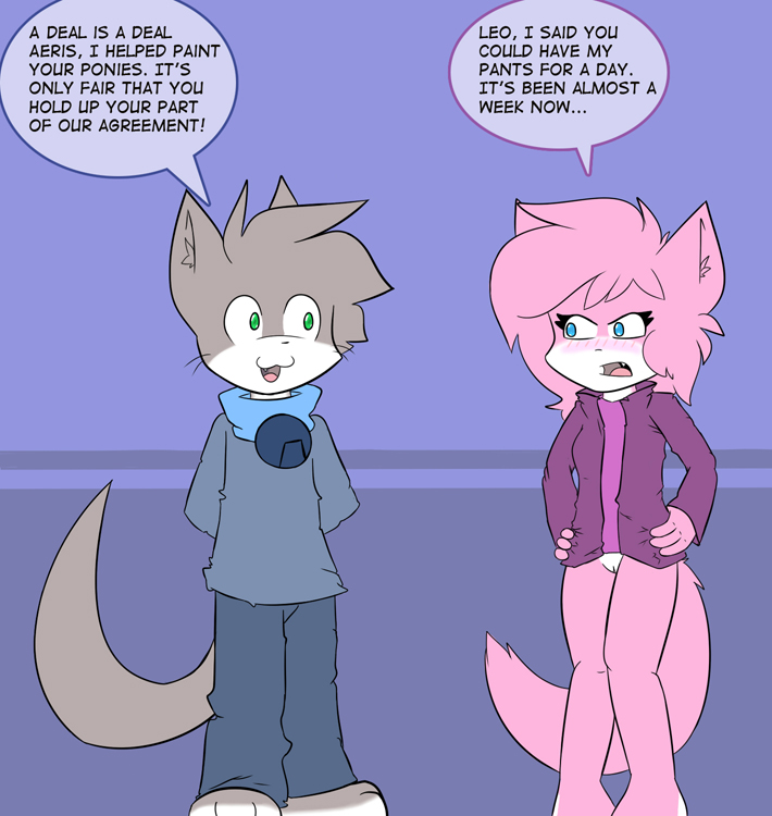 Rule34 – If it exists, there is porn of it / borny, aeris (vg cats), leo (vg cats) / 48352