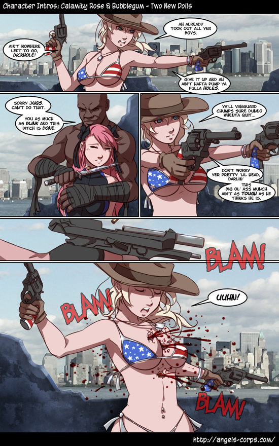 Rule34 – If it exists, there is porn of it / dave cheung, scribble kid, bubblegum (angels corps), calamity rose (angels corps) / 48377
