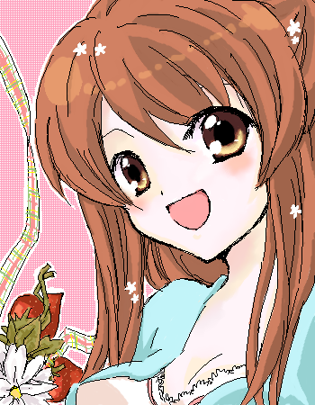 asahina mikuru, suzumiya haruhi no yuuutsu, lowres, 00s, 1girl, female focus, oekaki, solo