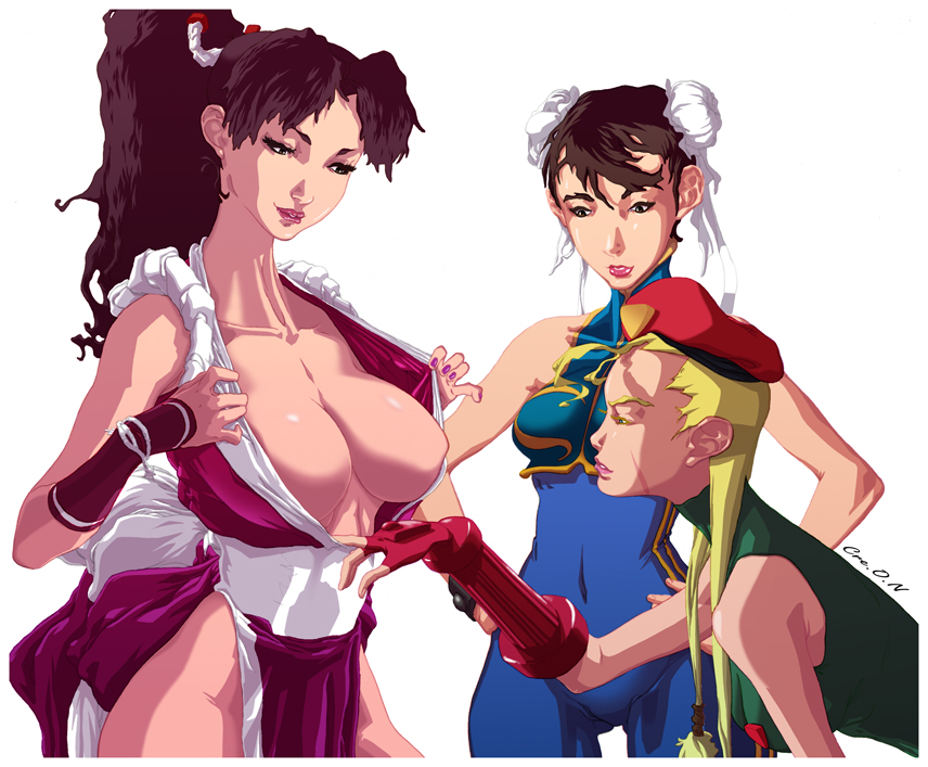 Rule34 – If it exists, there is porn of it / lionel gerchel, cammy white, chun-li, mai shiranui / 48718