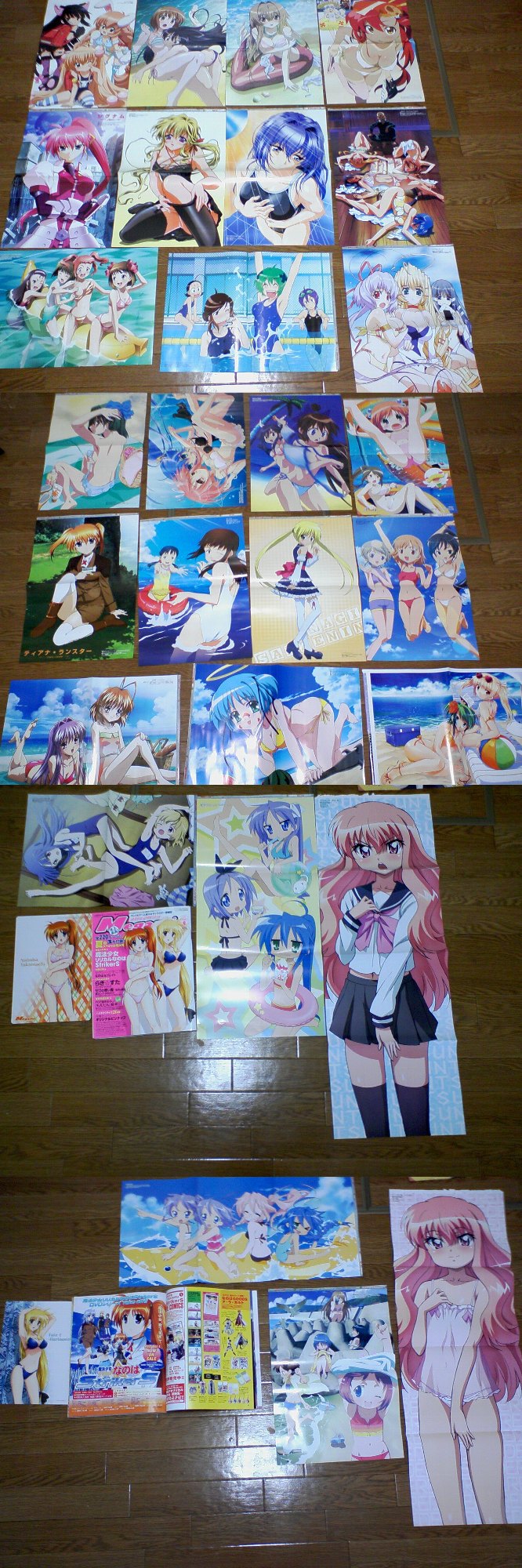 ebata risa, fujii masahiro, gotou junji, hara yumiko, hiyamizu yukie, horiuchi osamu, hosoda naoto, ibe yukiko, ishikawa masakazu, koga makoto, kusumegi shin'ya, morita kazuaki, nishida asako, nishino rei, nishio kouhaku, nishiya futoshi, nomura fusako, okuda yasuhiro, oonishi youichi, sakai kyuuta, sakamoto kazuya, takeuchi tetsuya, tamura kazuhiko, tomozo kaoru, yamaguchi satoshi, yamanaka masahiro, yoshida ikuo, ah-kun, akihime sumomo, amami haruka, amamiya manami, ayane (nagasarete airantou), bridget (prism ark), dai-gurren, etou mei, fate testarossa, fujibayashi kyou, furude rika, furukawa nagisa, hagiwara yukiho, hayase mitsuki, hiiragi kagami, hiiragi tsukasa, honda chizuru, houjou satoko, ichijou eika, ikuta maki, inamori mika, izumi konata, kagami kuro, kagura (prism ark), kamiazuma yumiko, kan'u unchou, kiyoura setsuna, kokonoe rin, louise francoise le blanc de la valliere, minase iori, mitsukai dokuro, nia teppelin, nijihara ink, ninagawa amuro, odori momoha, orizuka momoko, priecia, ryomou shimei, ryuubi gentoku, sakurano otoha, sanzen'in nagi, seto sun, shana, shizuoka mirei, signum, sonomiya karen, sonsaku hakufu, suzu (nagasarete airantou), suzuki remi, takamachi nanoha, takara miyuki, takatsuki yayoi, teana lanster, uehara mutsuki, usa mimi, ushiro kana, yoko littner, yoshida kazumi, yuuki nona, bokurano, bokusatsu tenshi dokuro-chan, clannad, gakuen utopia manabi straight!, girl's avenue, hayate no gotoku!, higurashi no naku koro ni, idolmaster, idolmaster xenoglossia, ikkitousen, ikkitousen shining dragon, kenkou zenrakei suieibu umishou, kimi ga nozomu eien, kodomo no jikan, lucky star, lyrical nanoha, mahou shoujo lyrical nanoha, mahou shoujo lyrical nanoha strikers, megami magazine, moetan, nagasarete airantou, nanatsuiro drops, prism ark, school days, seto no hanayome, shakugan no shana, sky girls, tengen toppa gurren lagann, touka gettan, zero no tsukaima, untied, highres, long image, non-web source, official art, photo (medium), scan, tall image, 00s, 6+girls, accessory tan, age difference, angel, animal ears, armor, ass, assisted exposure, banana boat, bikini, bikini skirt, bikini tan, bikini top only, bird, bouncing breasts, breasts, cameltoe, camisole, cat ears, cat tail, cleavage, clothes lift, competition swimsuit, cover, covered erect nipples, covering breasts, covering privates, cream, crease, dress, duck, feet, fishnets, flat chest, garter straps, glasses, grabbing another's breast, groping, gun, hair ornament, hand on own chest, inflatable raft, large breasts, lingerie, loli, lolita fashion, magazine (object), magazine cover, mecha, mermaid, monster girl, multiple girls, no panties, one-piece swimsuit, open clothes, open shirt, panties, pool, poster (object), robot, school swimsuit, school uniform, see-through clothes, serafuku, shirt, shirt lift, showering, siblings, side-tie bikini bottom, sisters, sports bikini, string bikini, sweat, swimsuit, sword, tail, tan, tanline, tanlines, thighhighs, topless female, towel, twins, underboob, underwater, underwear, undressing, wardrobe malfunction, water, water slide, weapon, wet, wooden floor, x hair ornament, yuri