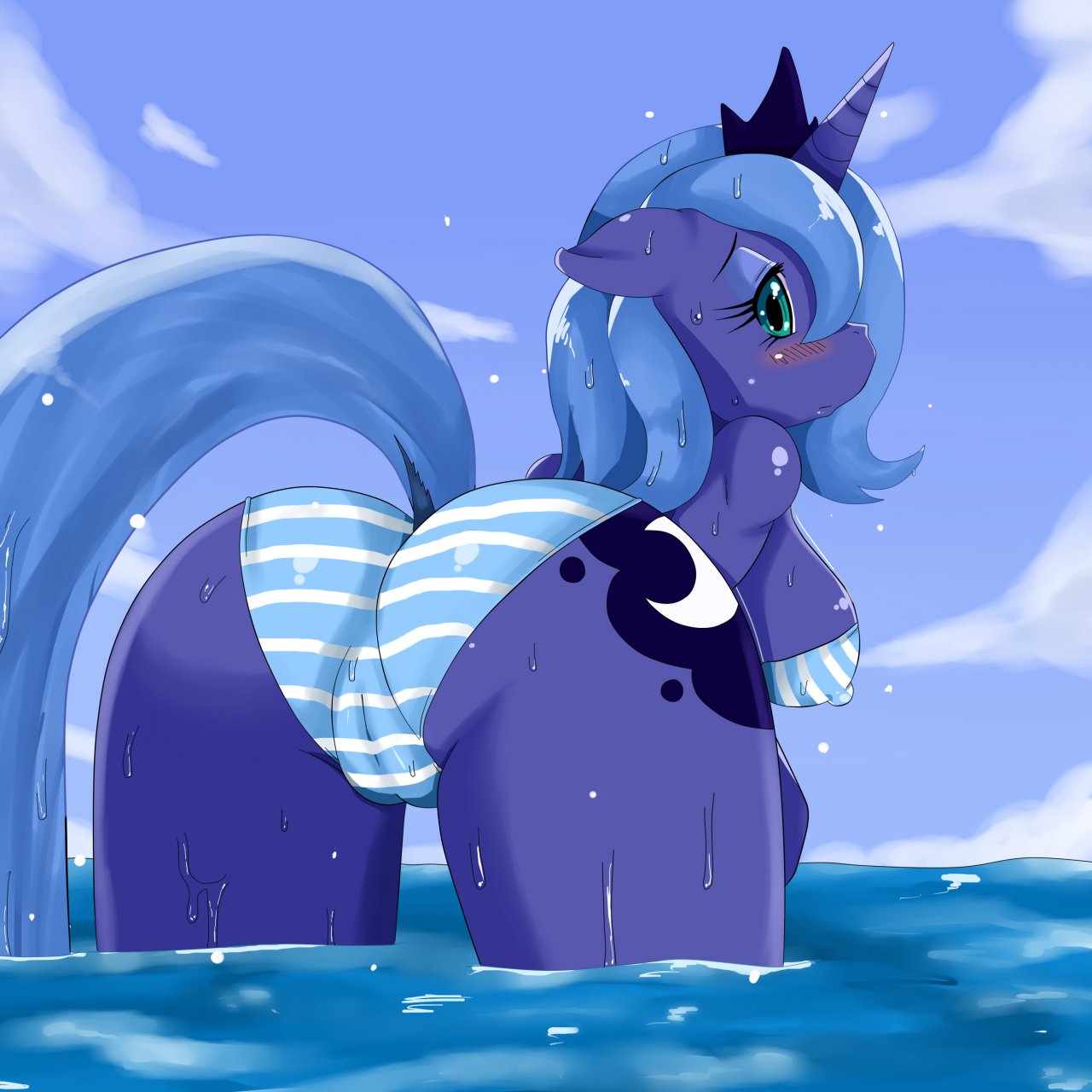Rule34 – If it exists, there is porn of it / sssonic2, princess luna (mlp) / 49532