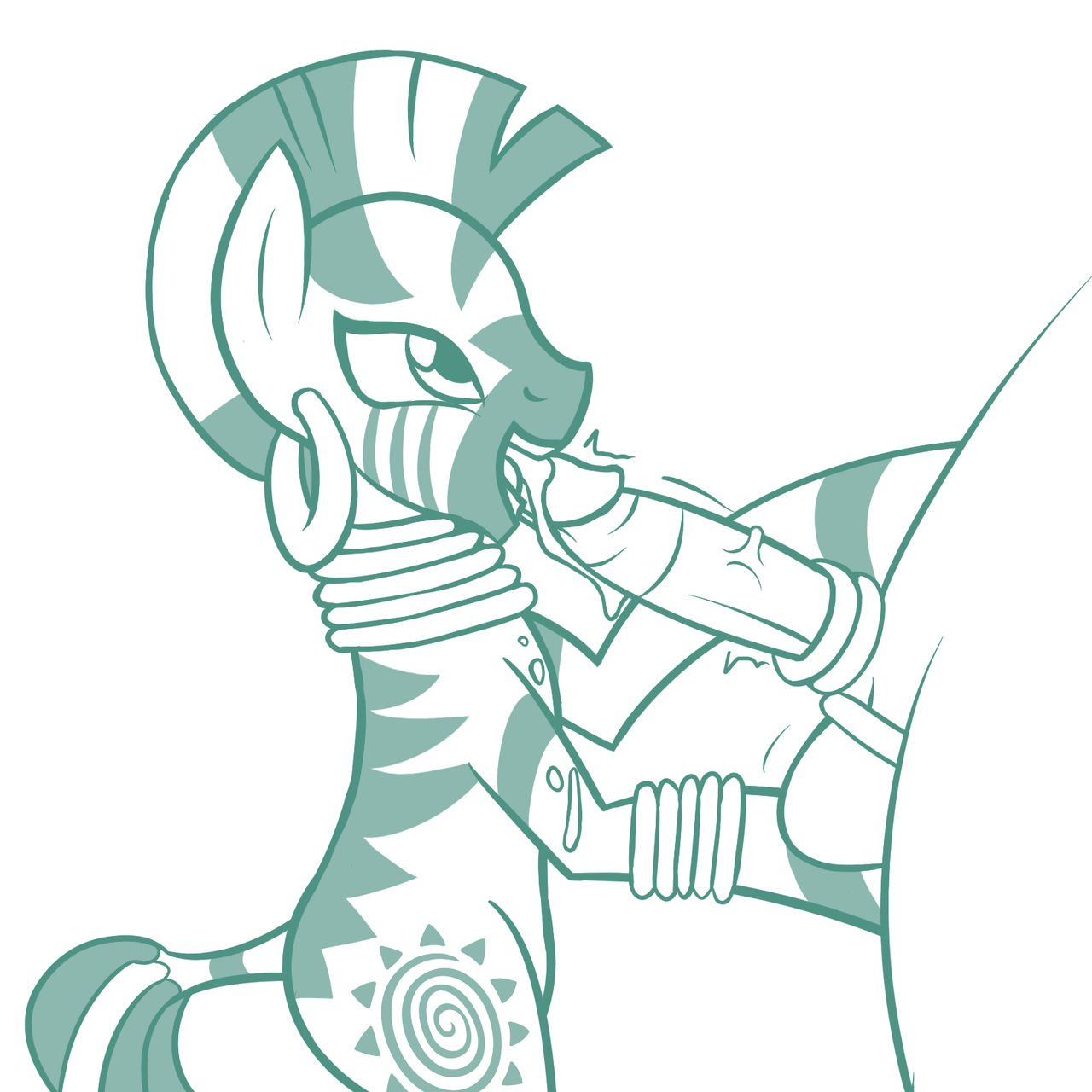 Rule34 – If it exists, there is porn of it / unknown artist, zecora (mlp) / 49545