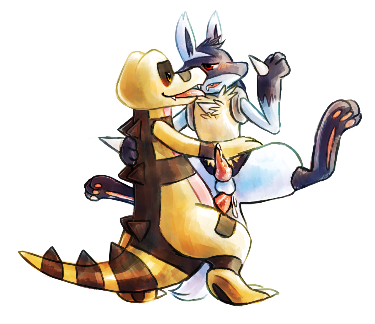 Rule34 – If it exists, there is porn of it / haychel, krokorok, lucario / 49640