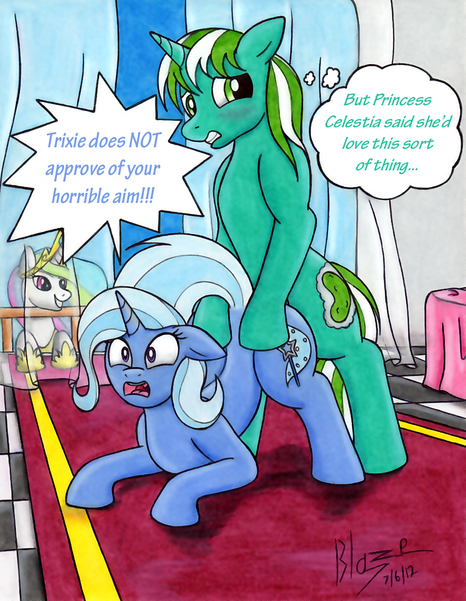 Rule34 – If it exists, there is porn of it / princess celestia (mlp), trixie (mlp) / 50404