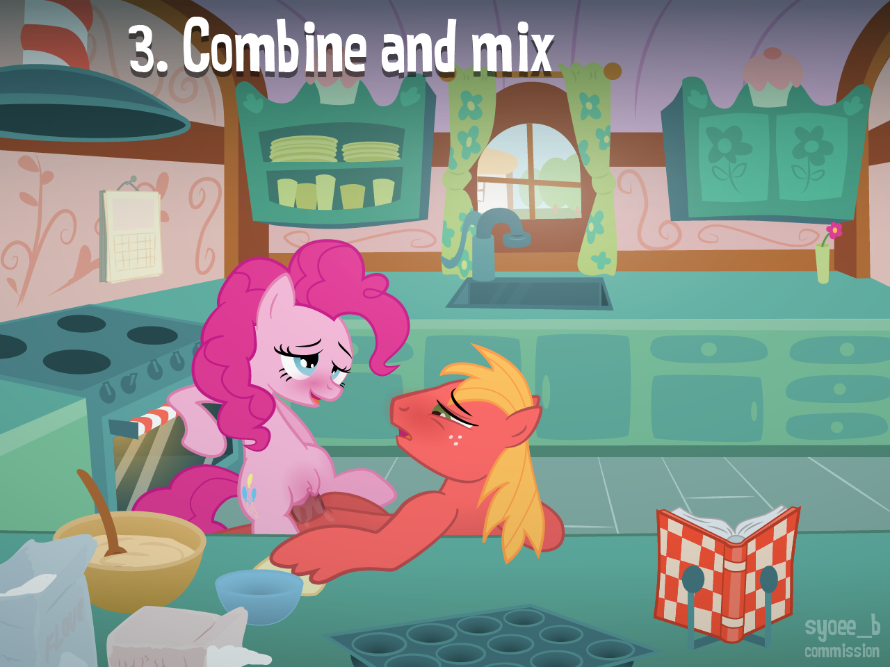 Rule34 – If it exists, there is porn of it / syoee b, big macintosh (mlp), pinkie pie (mlp) / 50630