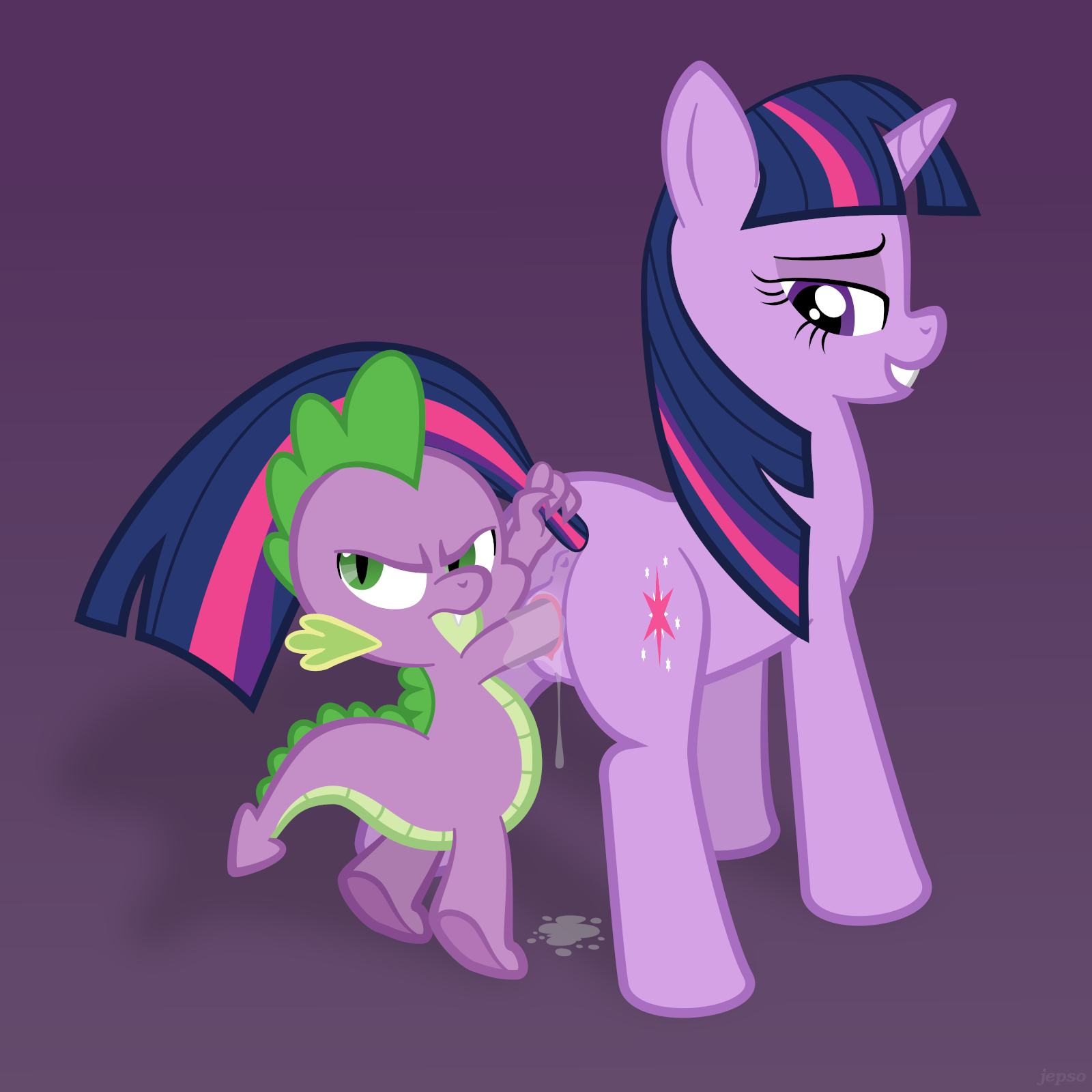 Rule34 – If it exists, there is porn of it / jepso, spike (mlp), twilight sparkle (mlp) / 51470