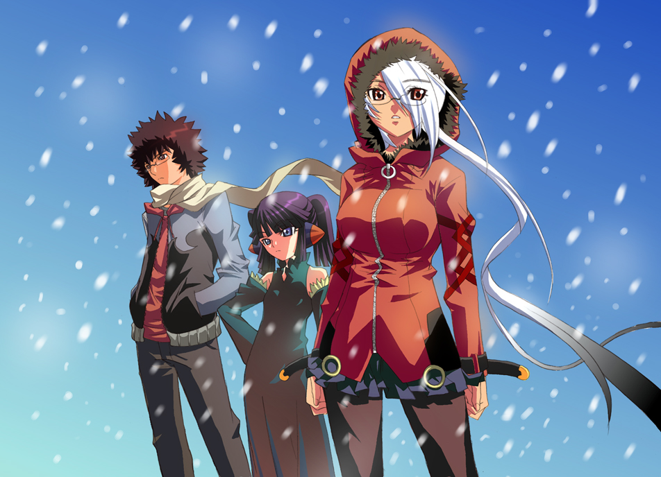 nagy, brown legwear, glasses, pantyhose, scarf, snow, snowing