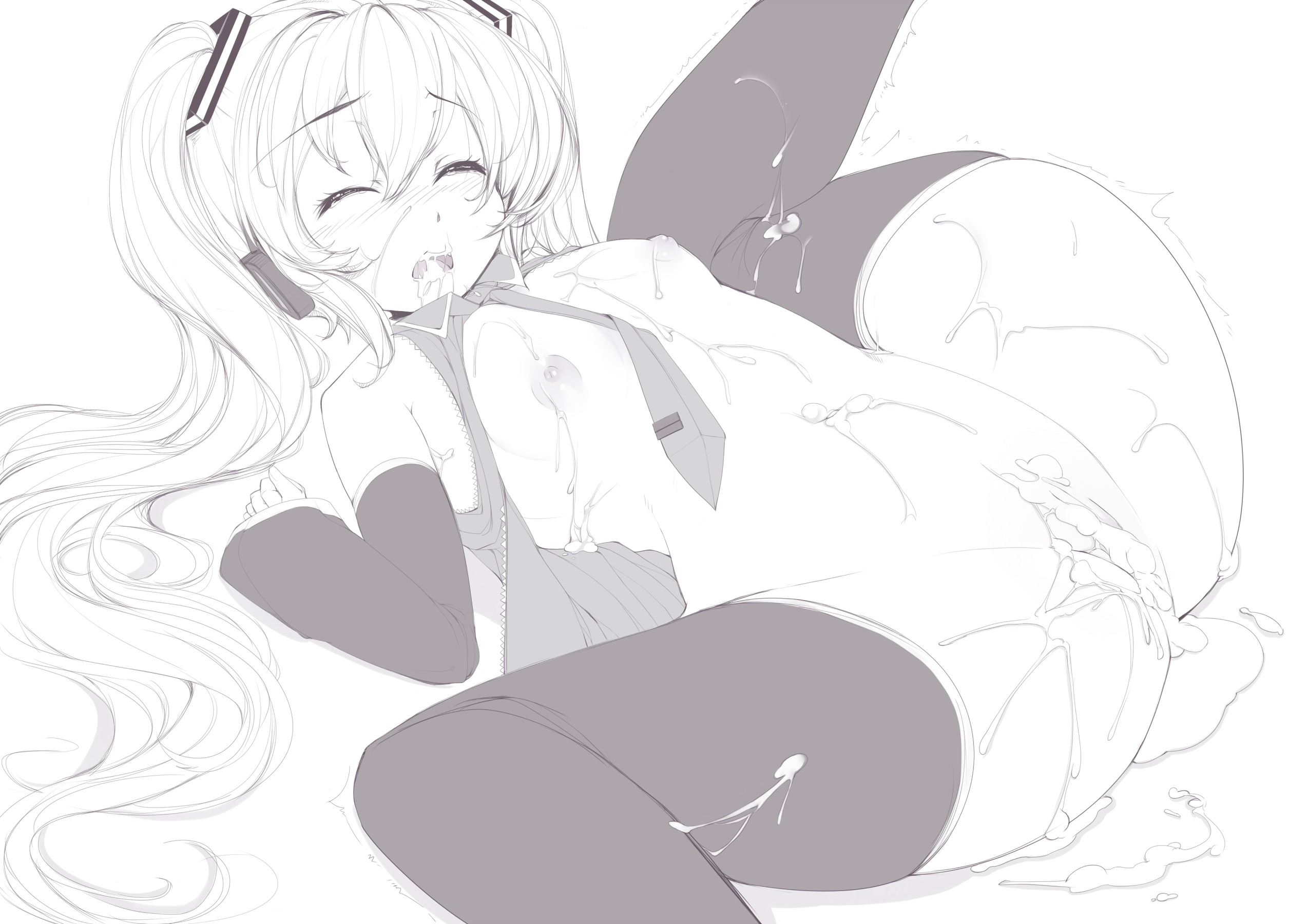 Rule34 – If it exists, there is porn of it / neko0634, hatsune miku / 52326