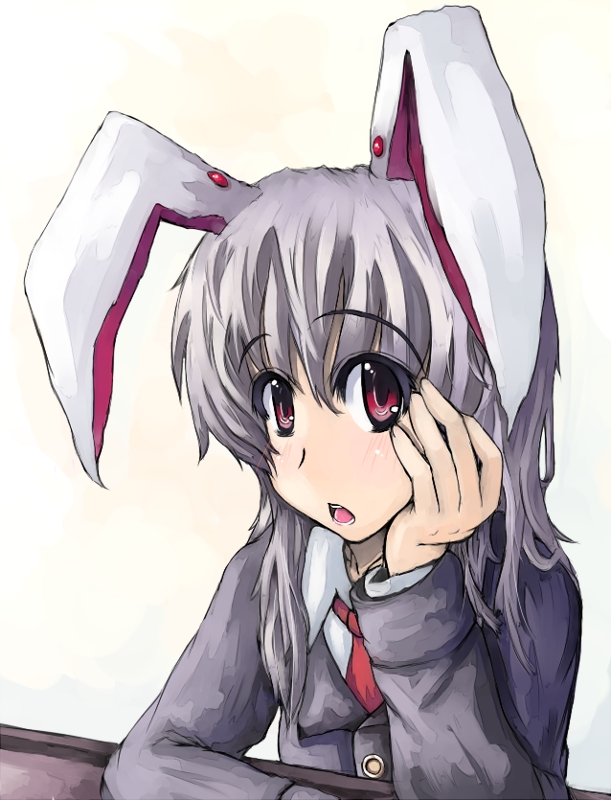 tora (torayarou), reisen udongein inaba, touhou, 1girl, animal ears, female focus, rabbit ears, solo