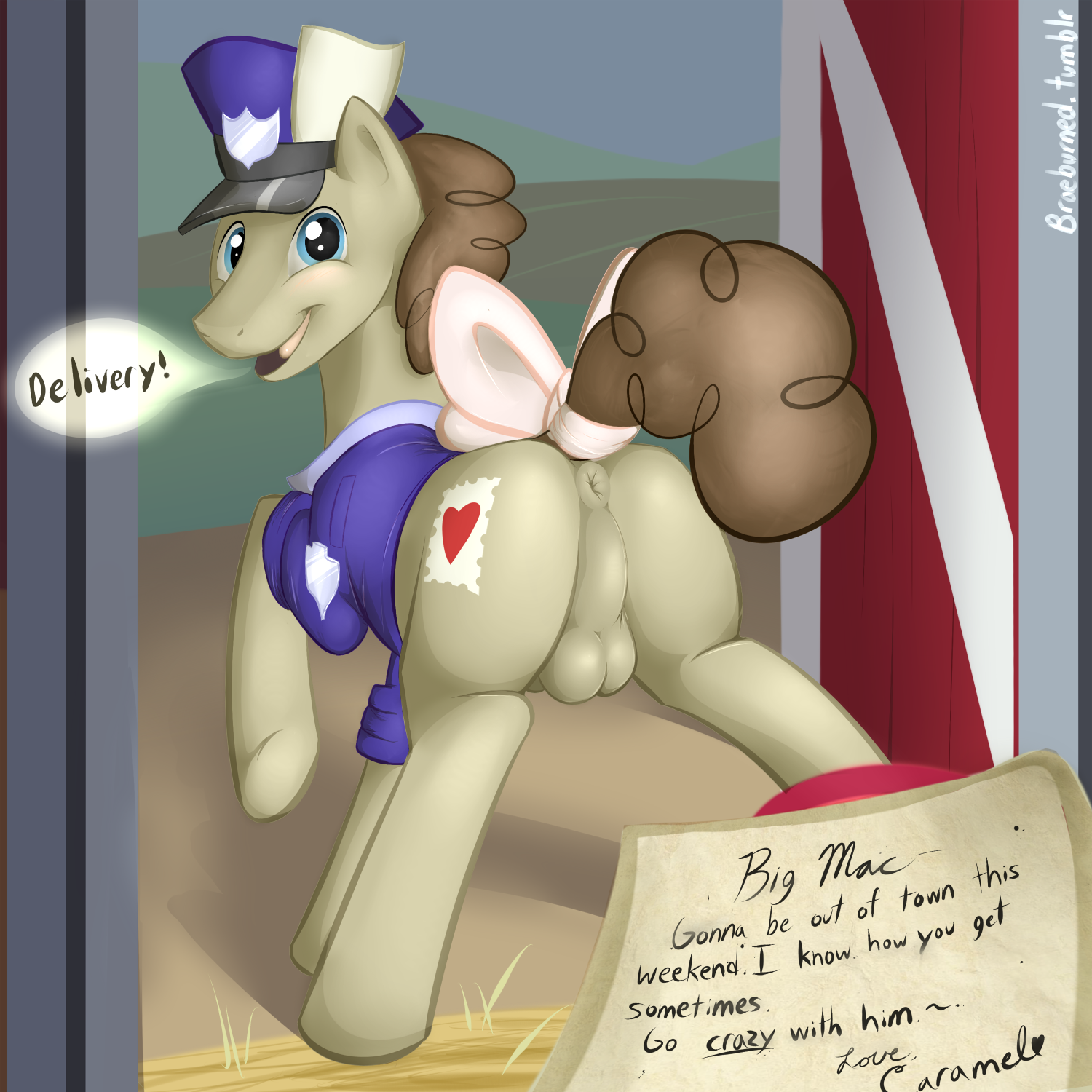 Rule34 – If it exists, there is porn of it / braeburned, love letter (mlp) / 53240