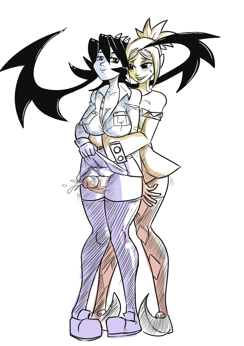 Rule34 – If it exists, there is porn of it / cerebella, filia (skullgirls) / 53957
