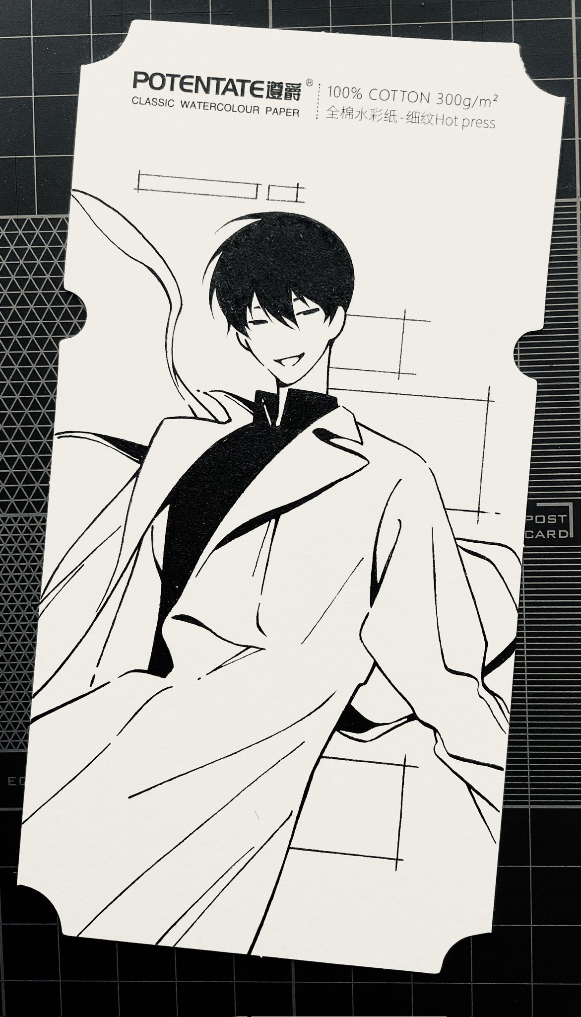 kim dokja, omniscient reader's viewpoint, highres, 1boy, :d, benkdjjituibot, black hair, black shirt, coat, collared shirt, feet out of frame, half-closed eyes, looking at viewer, male focus, open clothes, open coat, open mouth, outstretched arms, popped collar, shirt, short hair, smile, solo, white coat, wind, wind lift