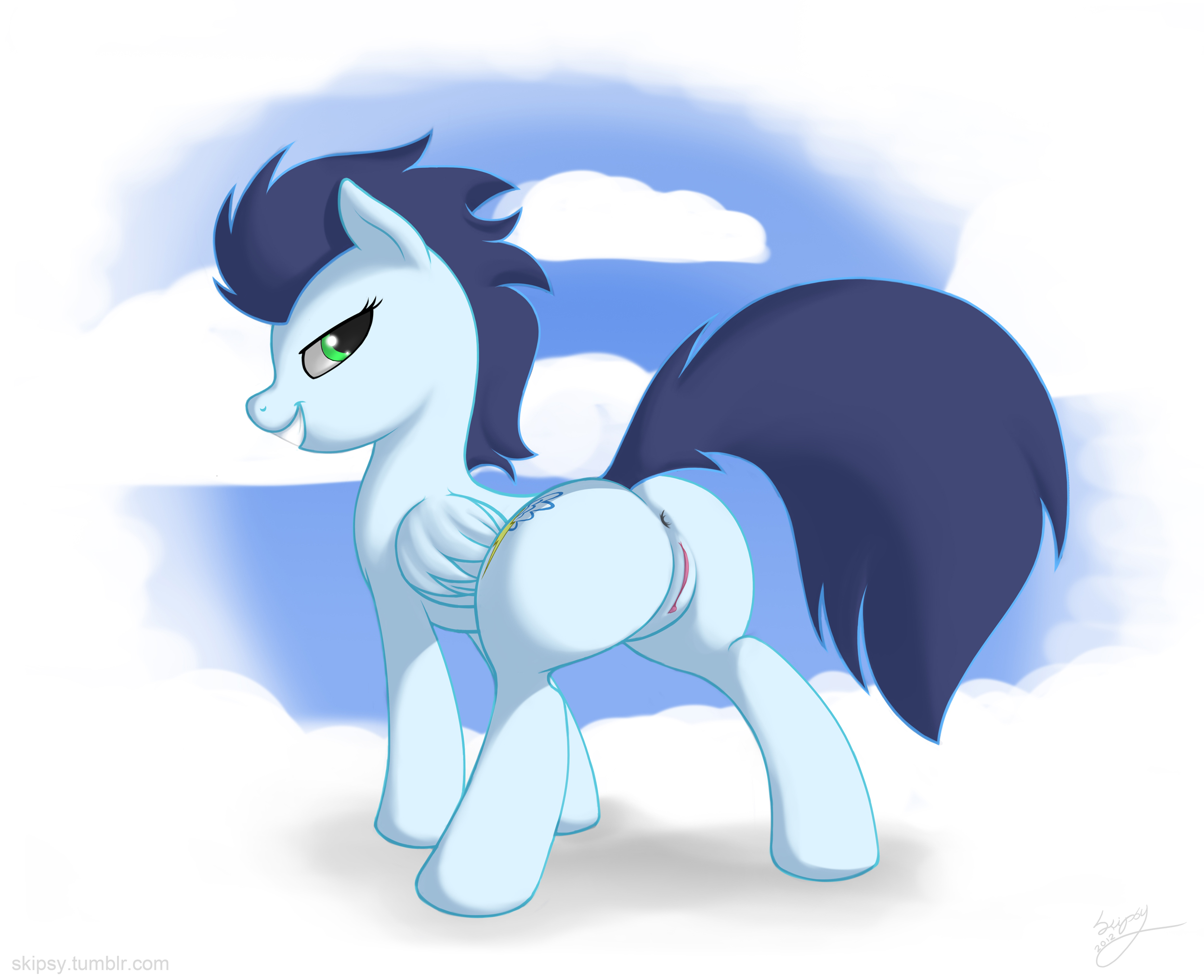 Rule34 – If it exists, there is porn of it / skipsy, soarin (mlp), wonderbolts (mlp) / 54252