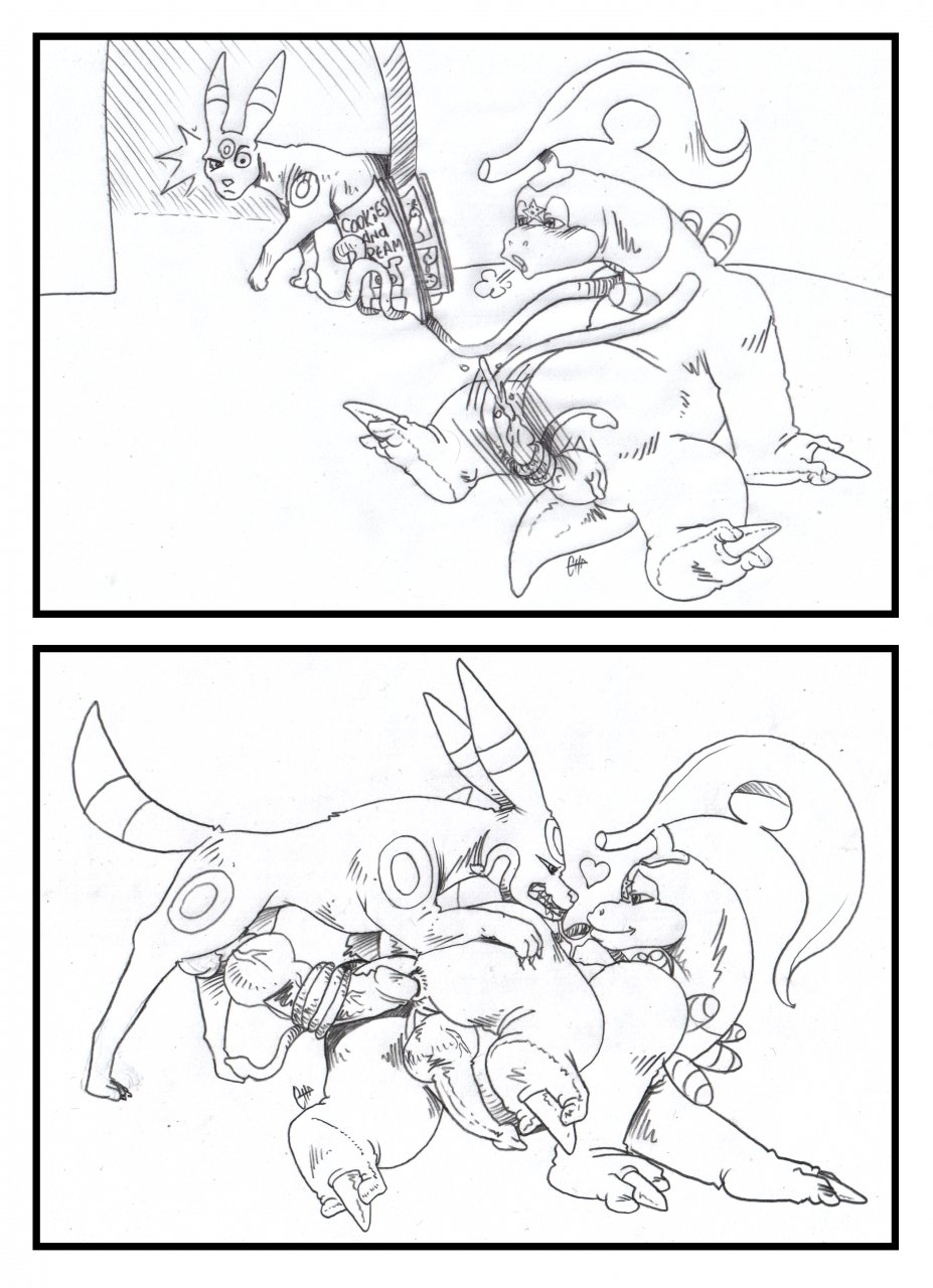 Rule34 – If it exists, there is porn of it / chacomics, lobozamora, bayleef, nicobay, skrien, umbreon / 54289