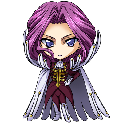 yoshida inuhito, cornelia li britannia, code geass, lowres, >:), 00s, 1girl, blue eyes, blush, boots, cape, chibi, female focus, full body, gloves, hand on own hip, looking at viewer, pink hair, short hair, simple background, smile, solo, standing, thigh boots, thighhighs, v-shaped eyebrows, white background, white boots, white gloves