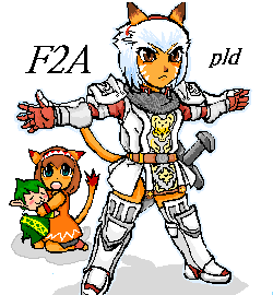 ginyaa, mithra (ff11), paladin (final fantasy), final fantasy, final fantasy xi, lowres, md5 mismatch, 00s, 2girls, animal ears, belt, blush, brown eyes, buckle, creature, dark-skinned female, dark skin, fox ears, fox tail, full body, multiple girls, outstretched arm, paladin, pointy ears, short hair, simple background, sitting, tail, tarutaru, underwear, white background, white hair