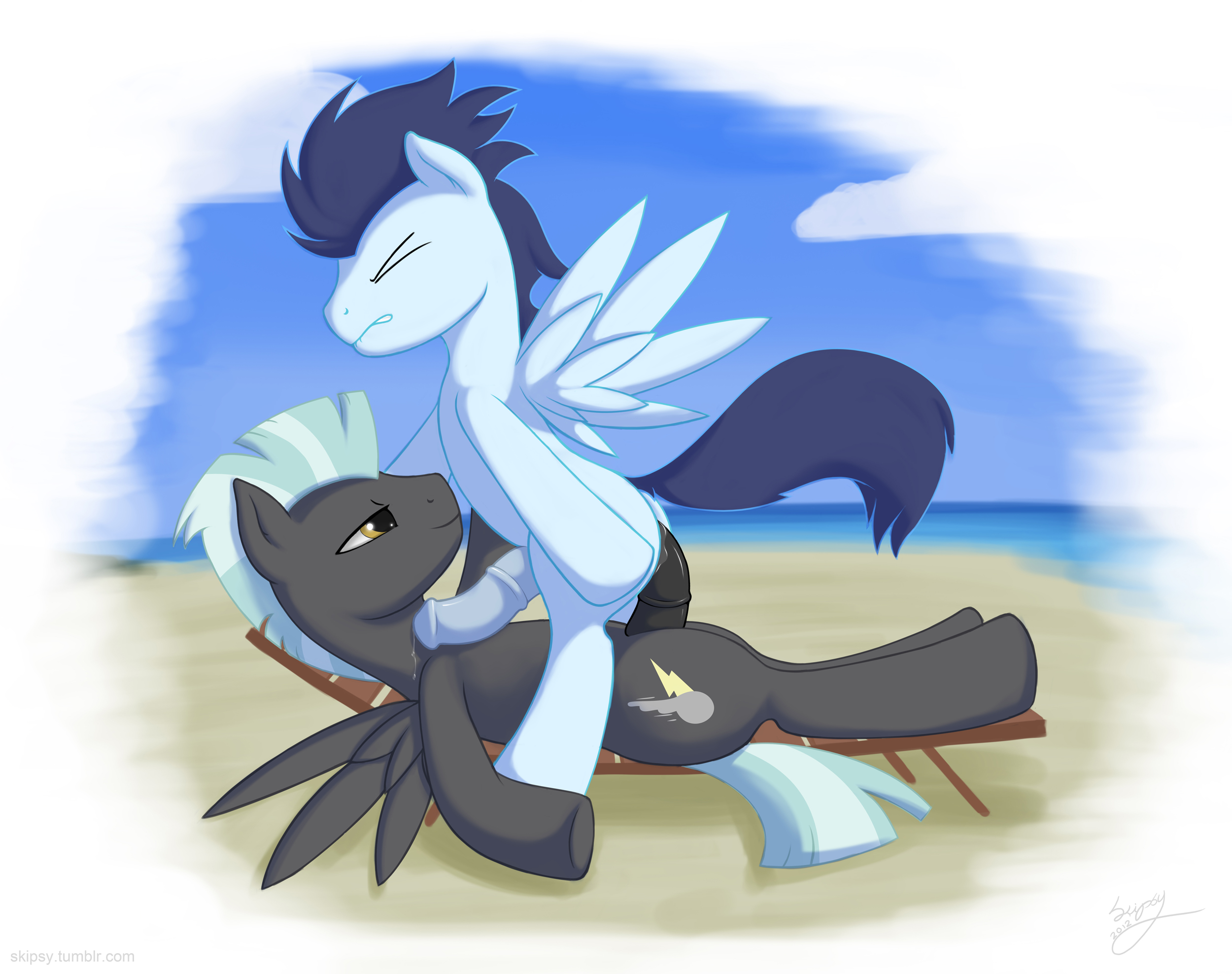 Rule34 – If it exists, there is porn of it / skipsy, soarin (mlp), thunderlane (mlp), wonderbolts (mlp) / 54798