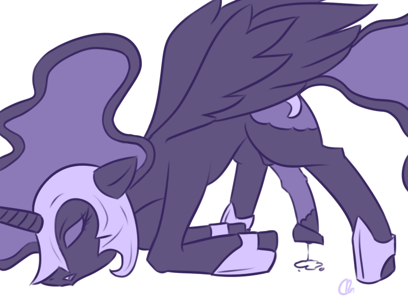 Rule34 – If it exists, there is porn of it / godheadharley, nightmare moon (mlp) / 54824