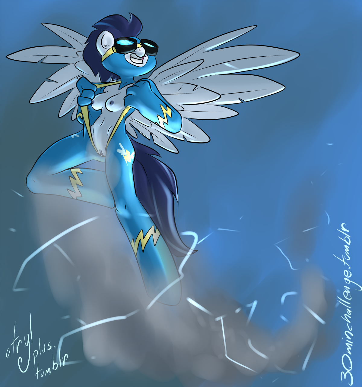 Rule34 – If it exists, there is porn of it / atryl, soarin (mlp), wonderbolts (mlp) / 54832