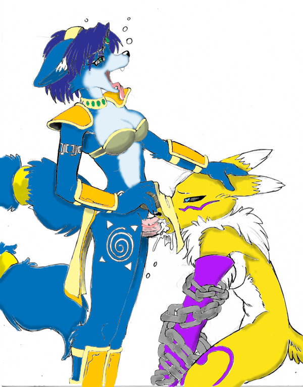 Rule34 – If it exists, there is porn of it / kandlin, krystal, renamon / 54840