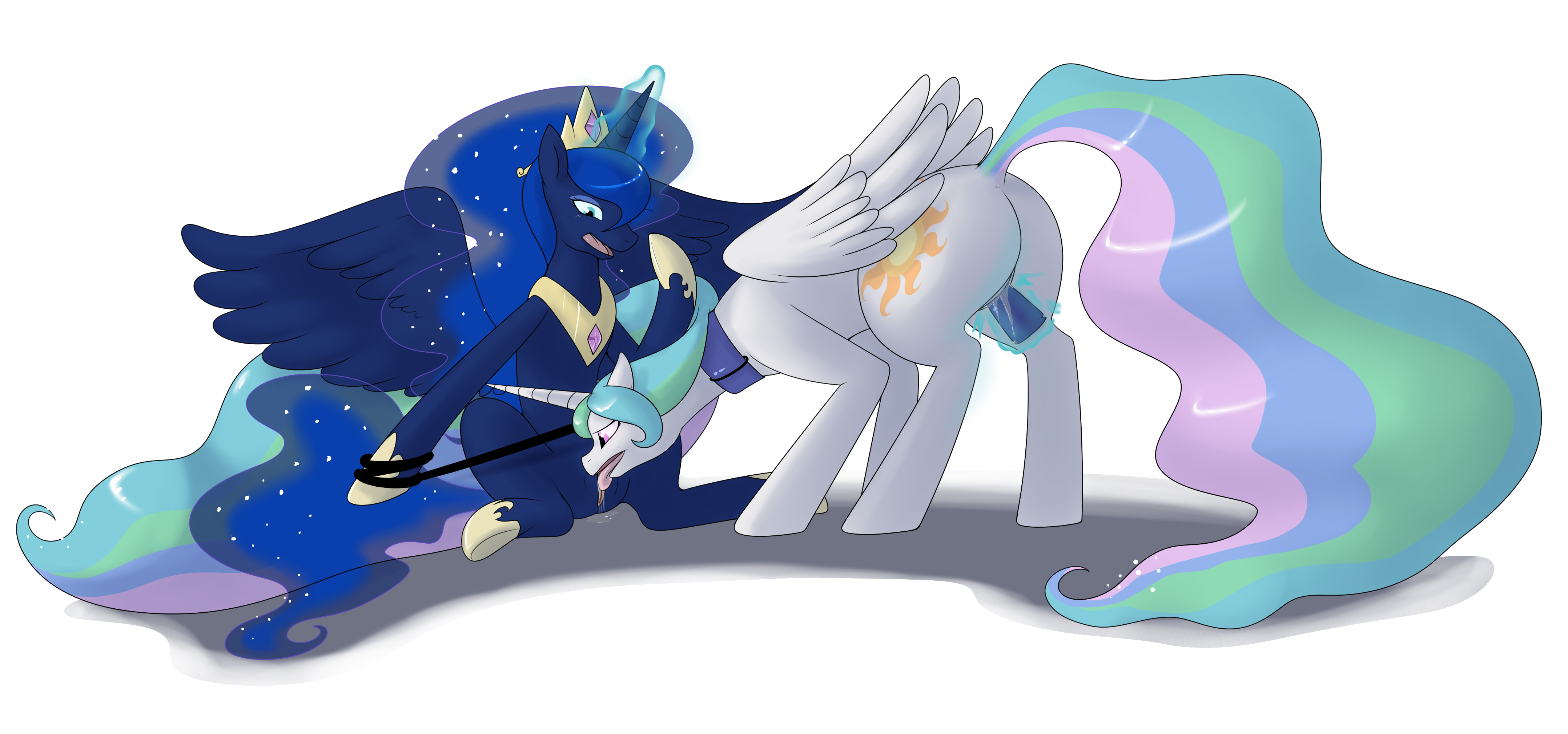 Rule34 – If it exists, there is porn of it / redintravenous, princess celestia (mlp), princess luna (mlp) / 54899