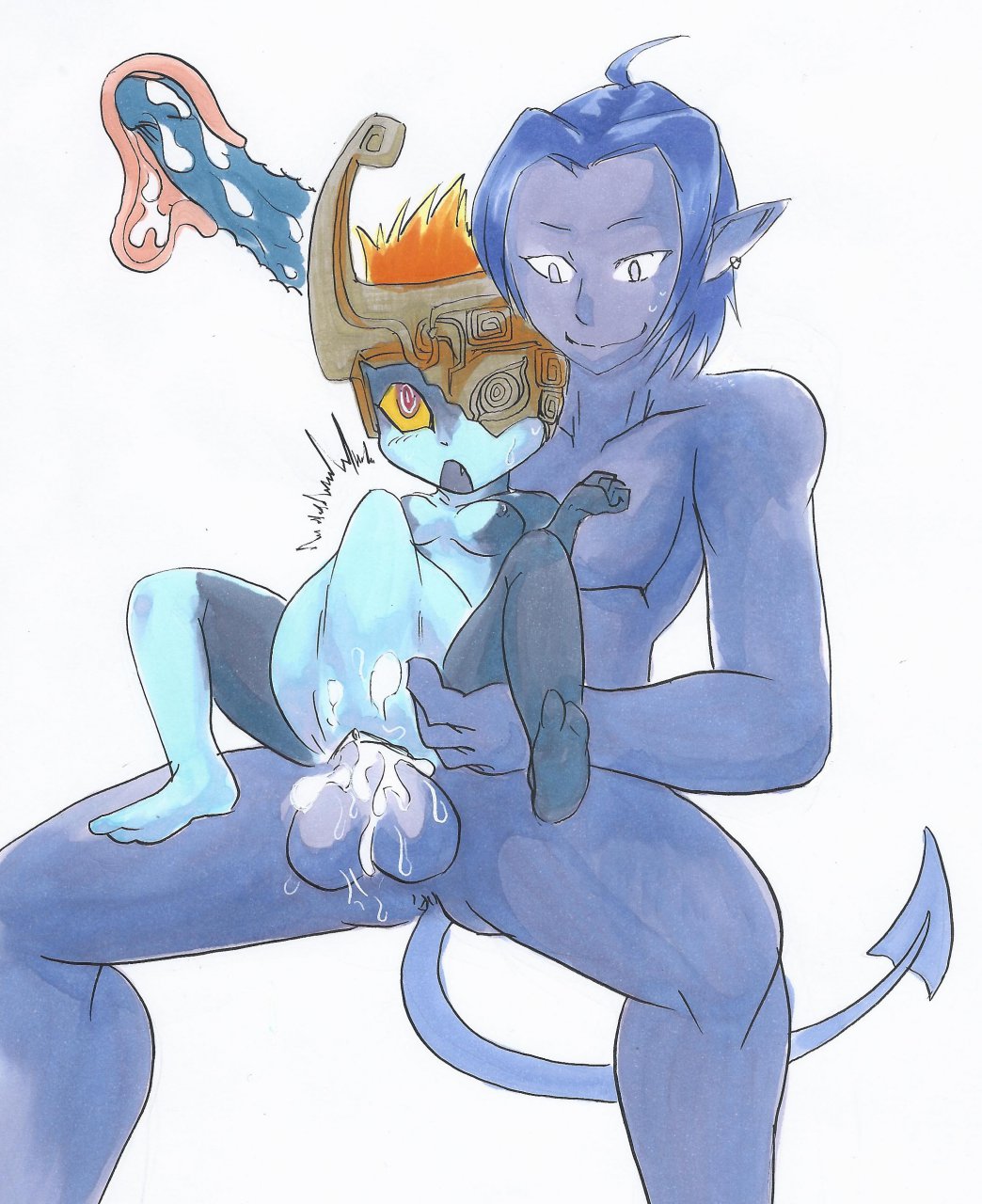 Rule34 – If it exists, there is porn of it / sya, big, midna, nightcrawler / 55296