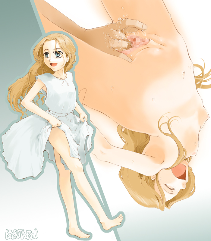 kyoutarou, suzuki kyoutarou, original, 1girl, censored, fingering, loli, mosaic censoring, multiple views