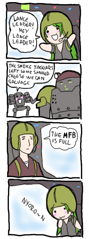 churuya, battletech, tagme, :3, chibi, mecha, nyoro~n, parody, robot